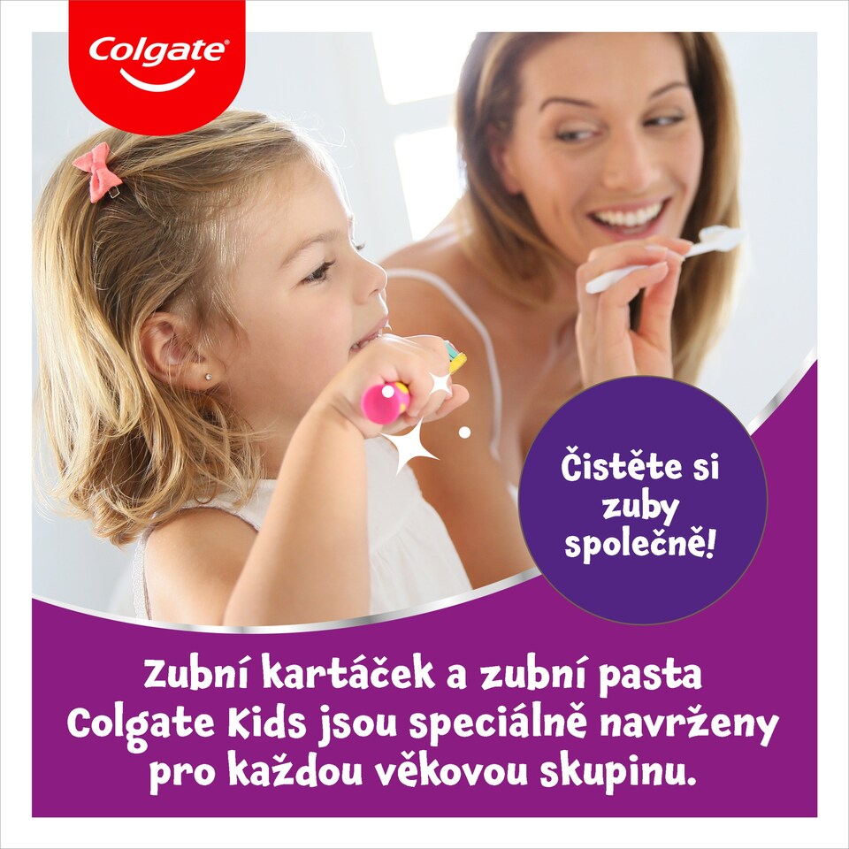 Obrázek 1 pro produkt <p>Dětský zubní kartáček Colgate Kids Bluey 3-5 let 2ks</p>
<p> </p>
<p> </p>