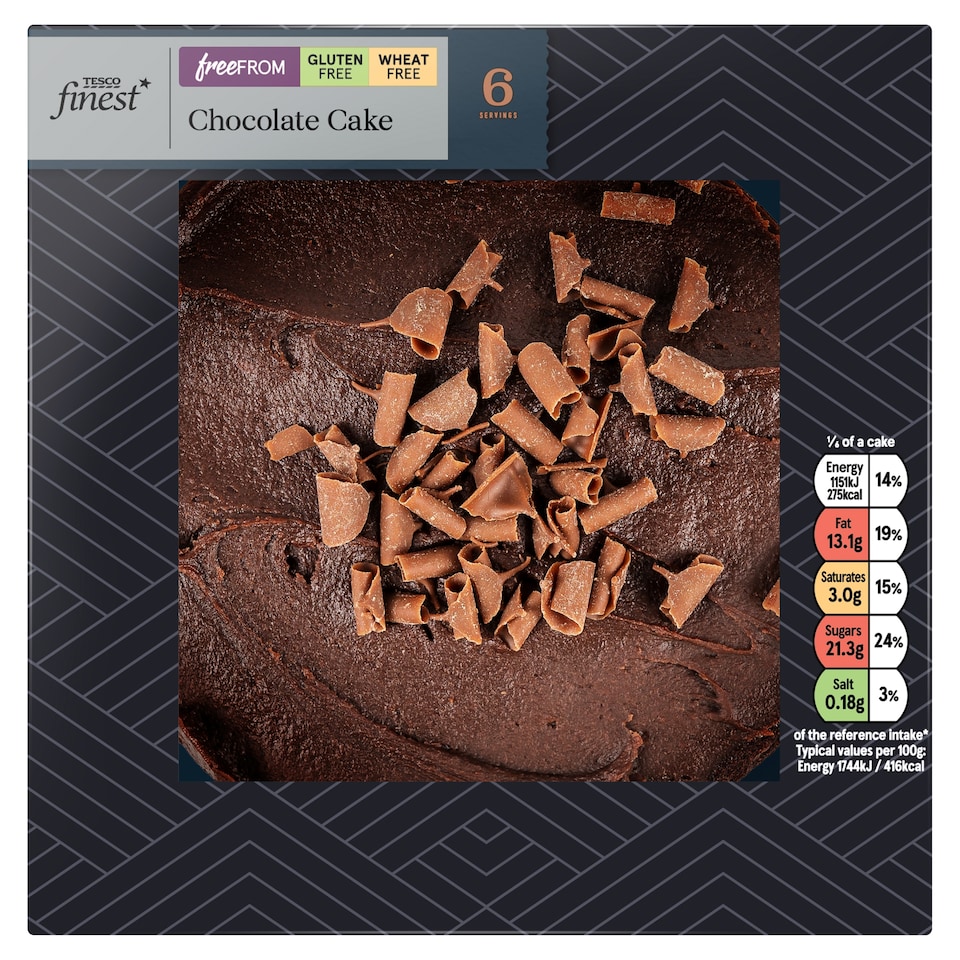Tesco Finest Free From Chocolate Sponge Cake