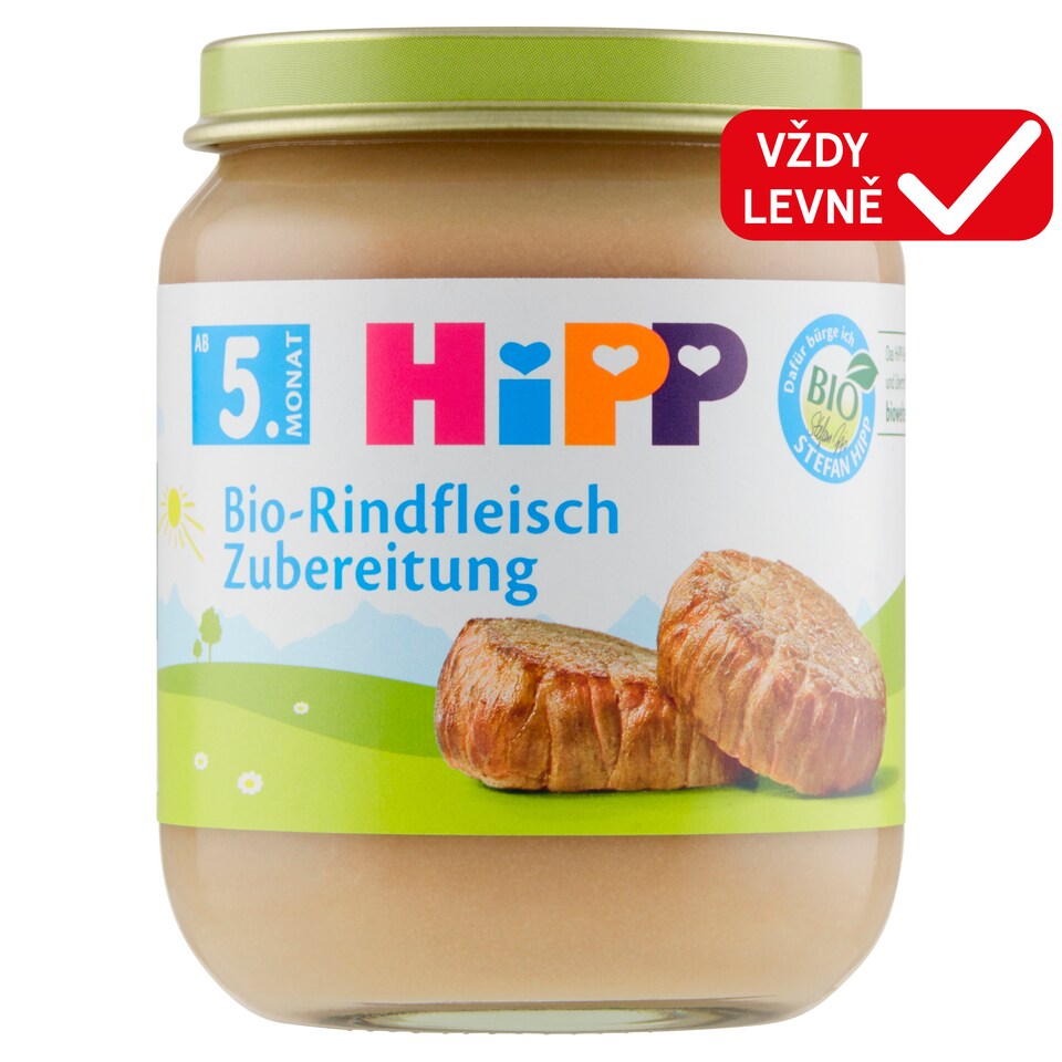 image 1 of HiPP Organic Beef Puree 125g