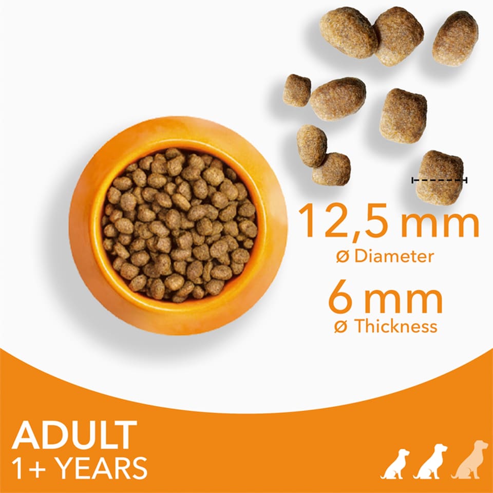 image 1 of Iams Dog Food Small & Medium Adult With Chicken 800G
