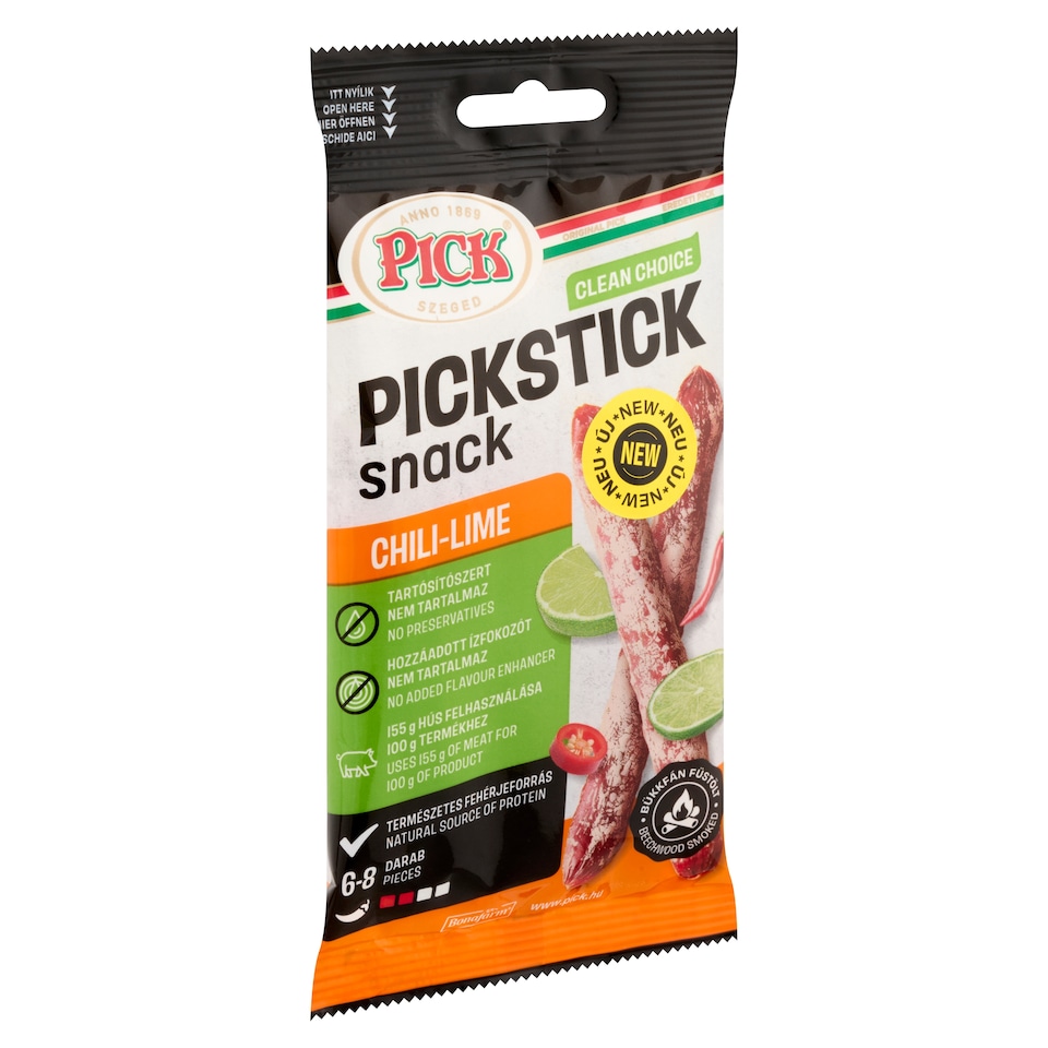 PICK Pickstick Snack chili-lime 60 g  1. kép