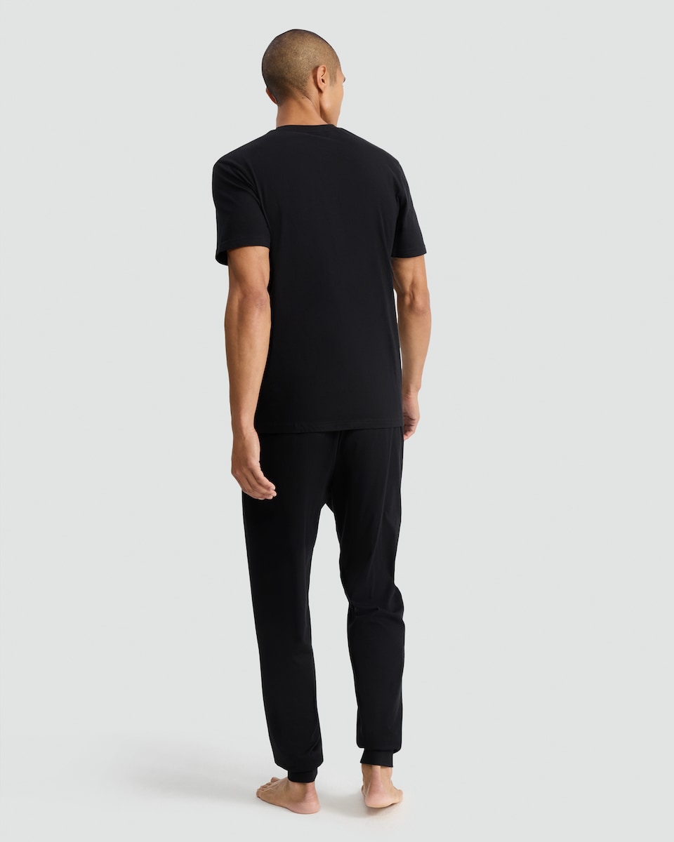 image 1 of The Grinch Pure Cotton Top and Cuffed Joggers Pyjamas in Multi