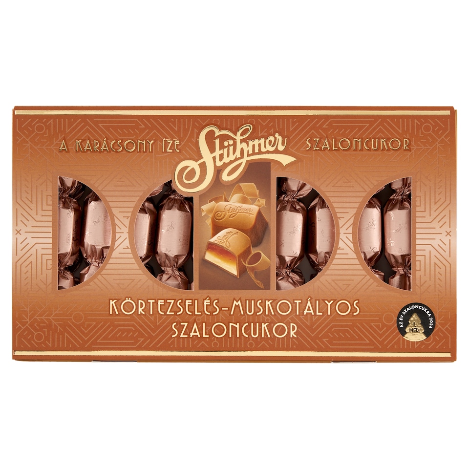 Stühmer Pear Jam-Muscat Christmas Candy 225 g