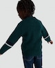 image 3 of F&F Boys Textured Knit Bear Print Jumper in Green