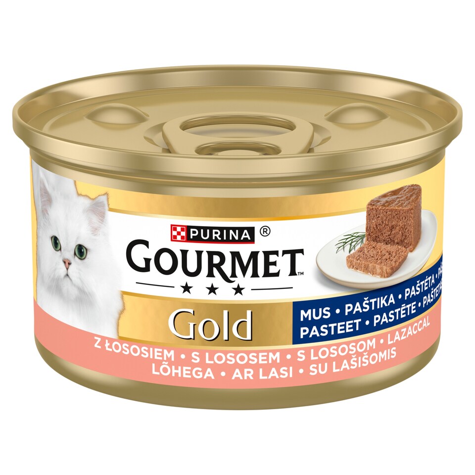 GOURMET Gold Pate with Salmon 85g