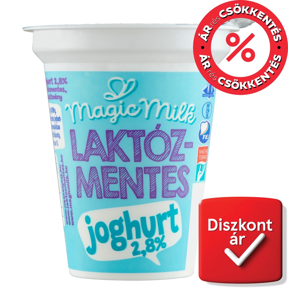 image 1 of Magic Milk Lactose-Free Low-Fat Unflavoured Yoghurt with Live Culture 150 g