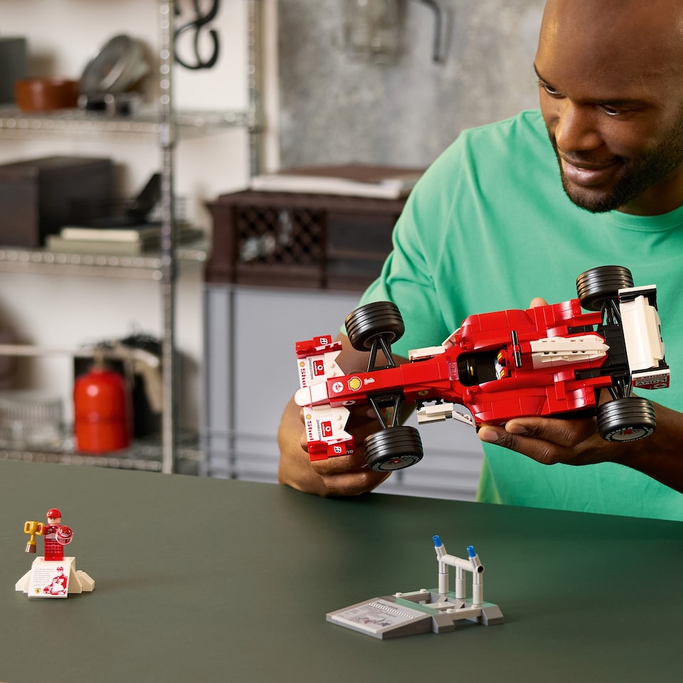 image 1 of LEGO Icons 11375 Ferrari F2004 & Michael Schumacher