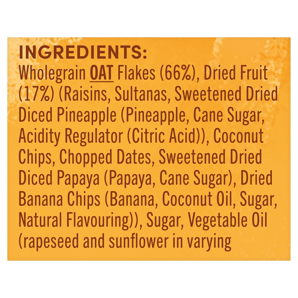 image 1 of Jordans Crunchy Oat Granola Fruit & Nut 750G