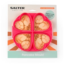 SALTER PANCAKE DAY HEART SILICONE MOULD