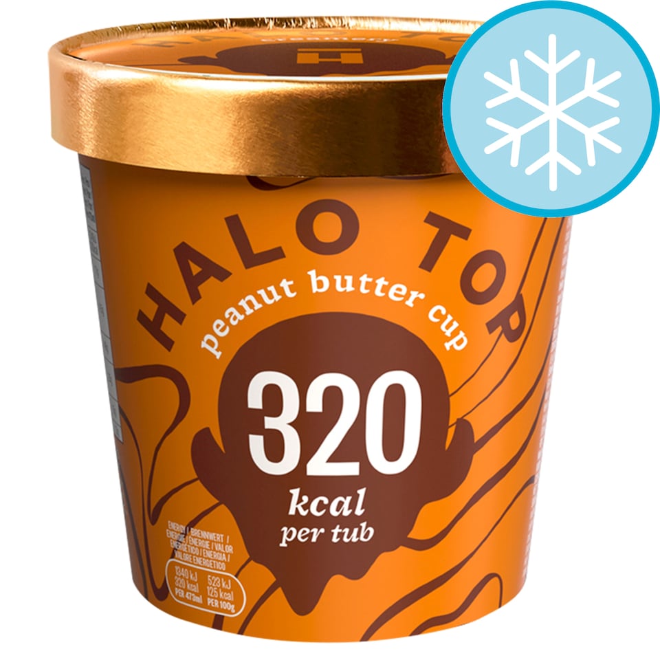 Halo Top Ice Cream - Peanut Butter Cup 473ml