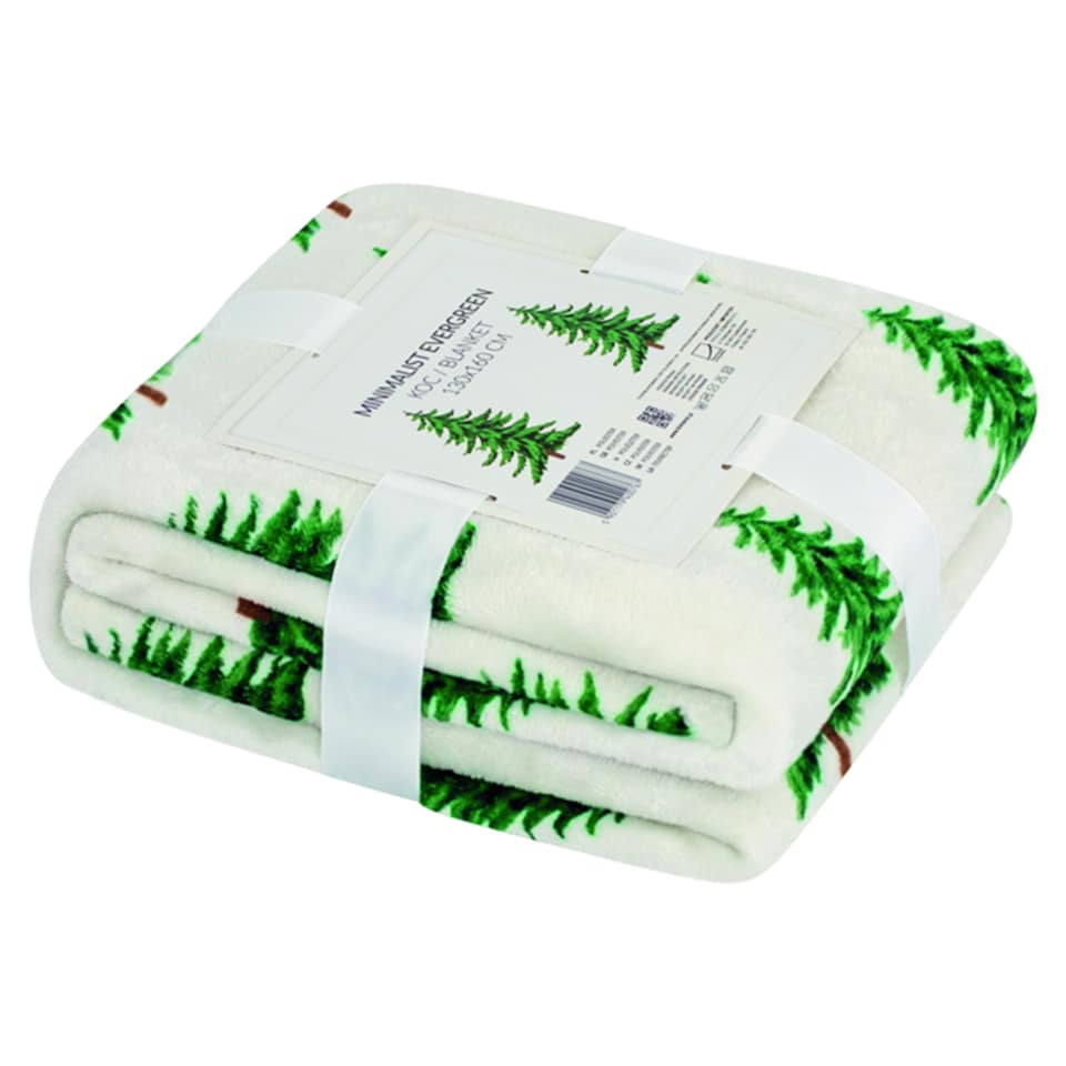 Domarex Minimalist Evergreen Blanket 130 x 160 cm