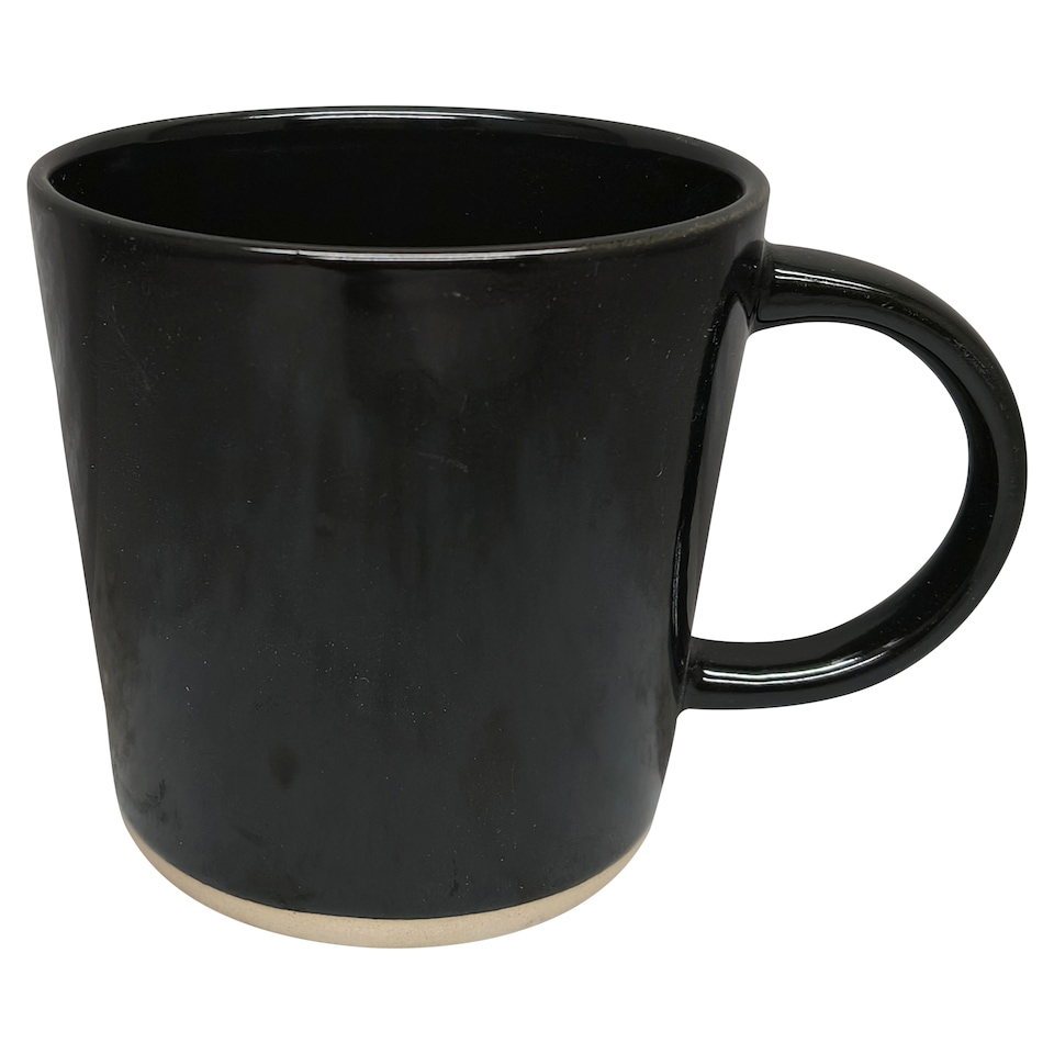 F&F Home Biscuit Base Black Mug