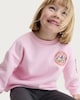 image 2 of Disney Minnie & Daisy Cotton Rich Sweatshirt in Pink