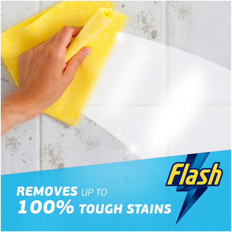 image 1 of Flash Cleaning Spray With Bleach Eucalyptus Scent 500ml