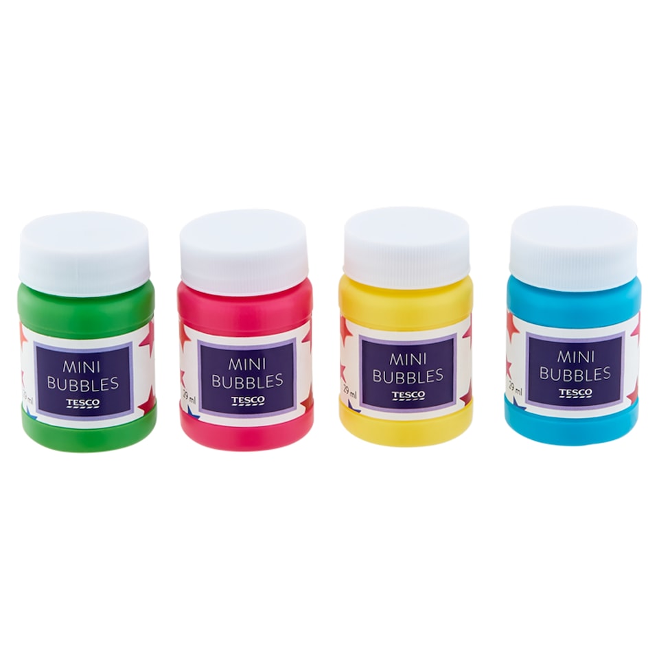 Tesco Mini Bubbles 6 Pack