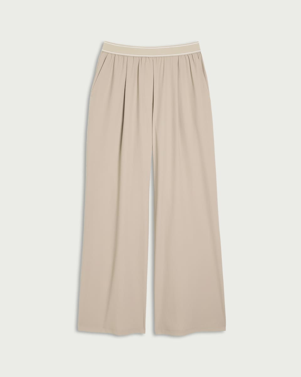 image 1 of F&F Active EVERYHOUR Wide Leg Trousers in Neutral