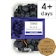 image 1 of Tesco Black Seedless Grapes 500G