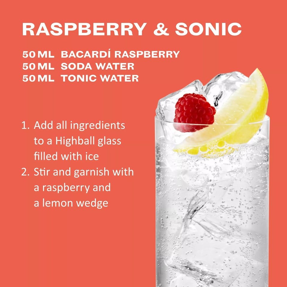 image 1 of Bacardi Raspberry 700Ml