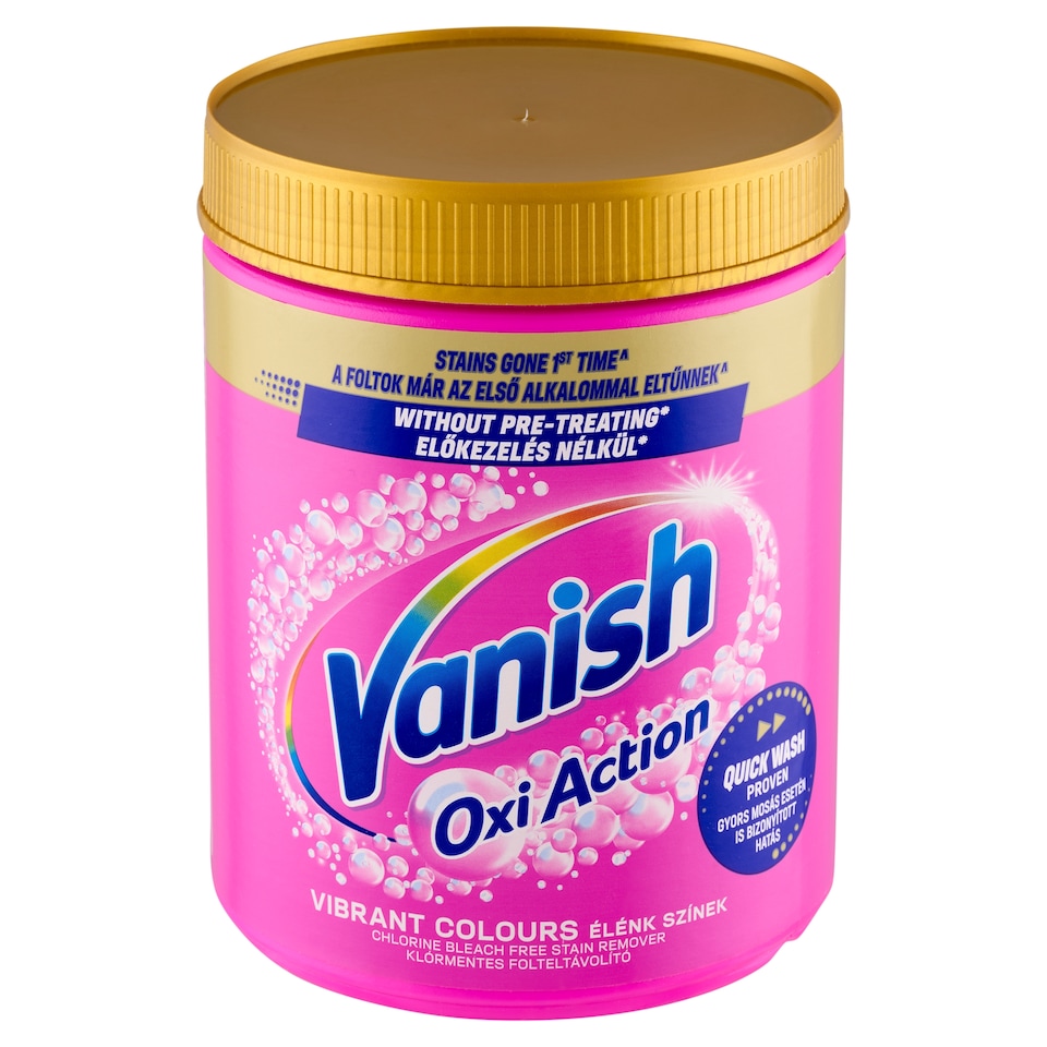 Obrázek 1 pro produkt Vanish Oxi Action Prášek na odstranění skvrn 970g