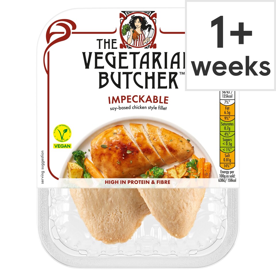 image 1 of The Vegetarian Butcher Impeckable Vegan Chicken Breast 180g