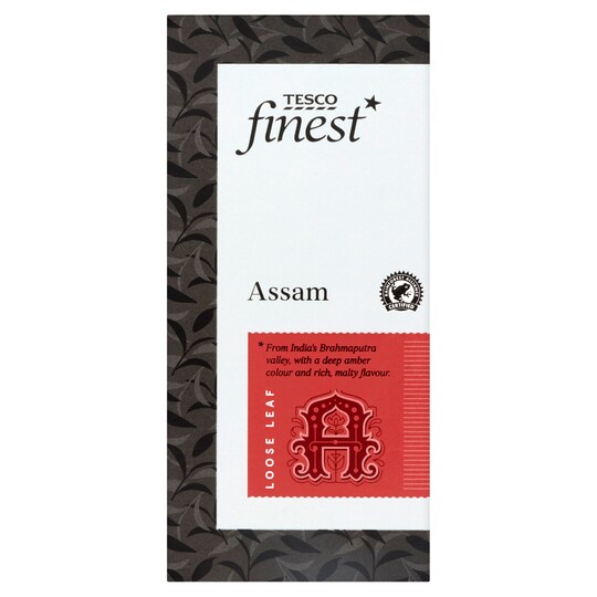 Tesco Finest Assam Leaf Tea 125G Tesco Groceries