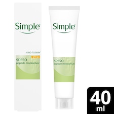 Simple Kind to Skin SPF 50 Peptide Moisturiser 40ml