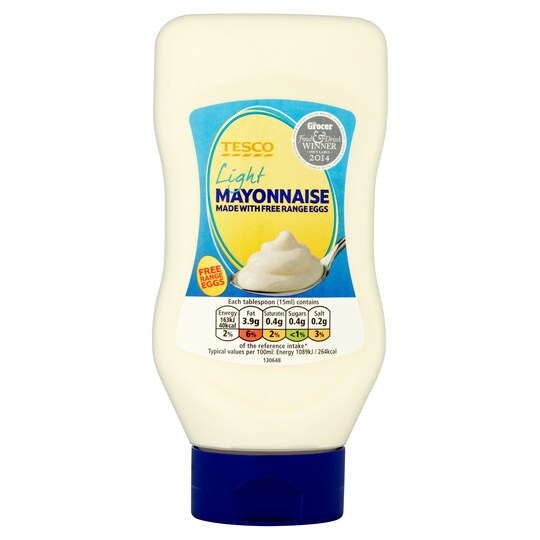 Tesco Light Mayonnaise 450Ml Tesco Groceries