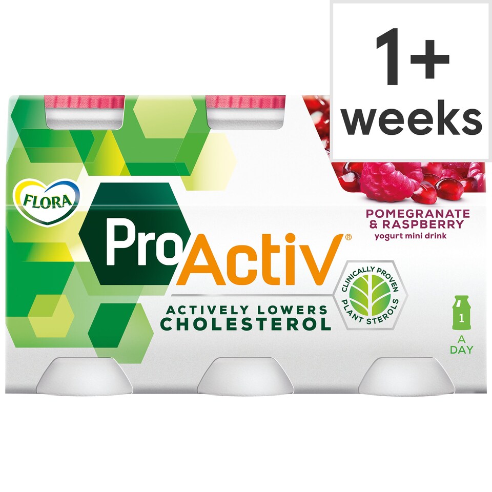 Flora Pro.Activ P/Gran&R/Beryyog Mini Drink 6X100ml