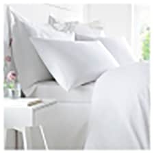 WEST PARK RETREAT WHITE FLAT SHEET DOUBLE