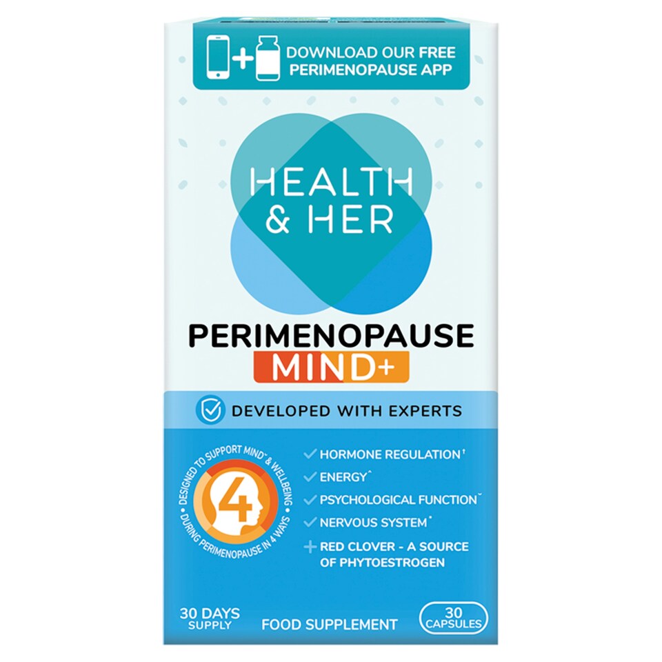 image 1 of Health & Her Perimenopause Mind+ Capsules & Supplement 30s