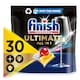 image 1 of Finish Ultimate All in One Lemon 30 Dishwasher Tablets 387g