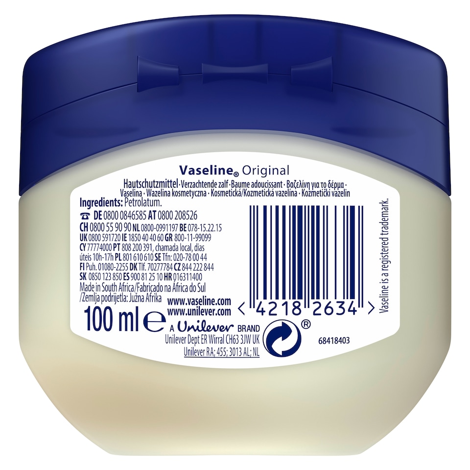 image 1 of Vaseline Petroleum Jelly 100ml