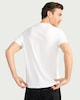 image 3 of F&F Pure Cotton Slogan T-Shirt in White