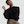Black, F&F Chenille Textured Knitted Crew Neck Jumper in Black
