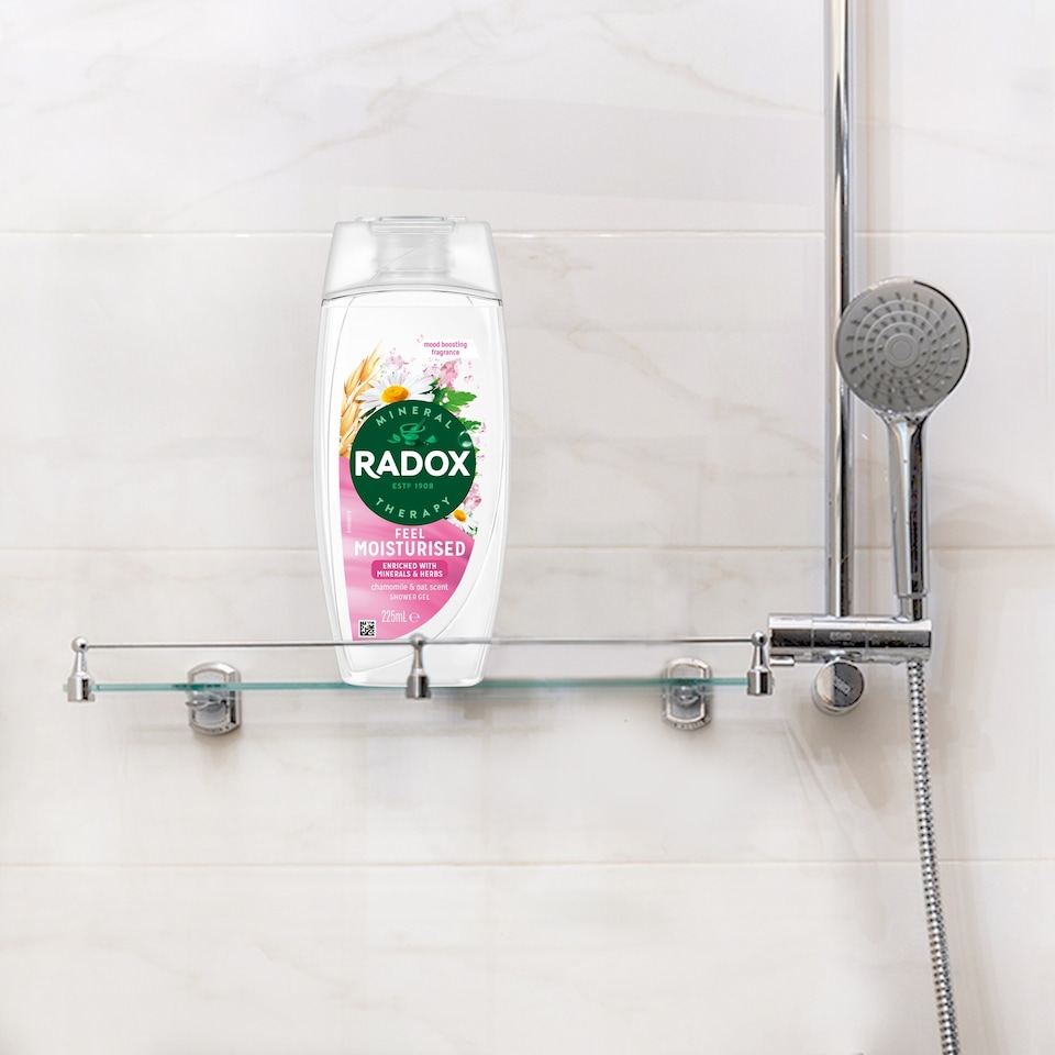 image 1 of Radox Chamomile & Oat Feel Moisturised Shower Gel Body Wash 225ml