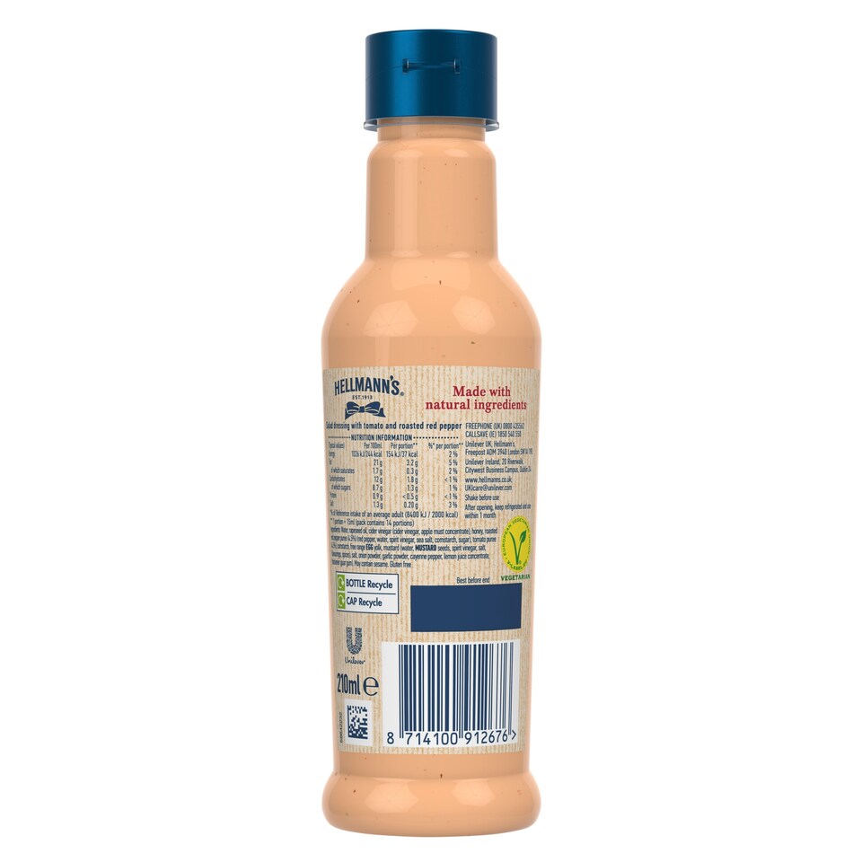 image 1 of Hellmann's Dressing 185G Dressing 210Ml