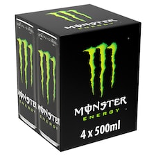 Monster Energy Drink 4 X 500Ml
