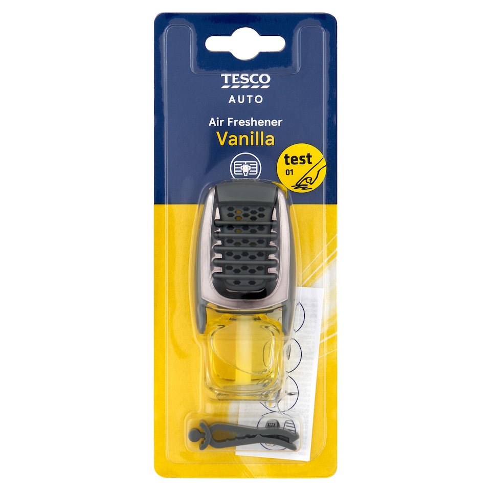 Tesco Auto Osvěžovač vzduchu vůně vanilka 7ml