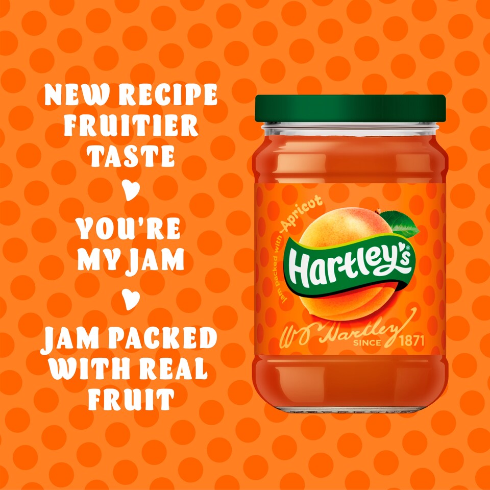 image 1 of Hartley's Best Apricot Jam 300g