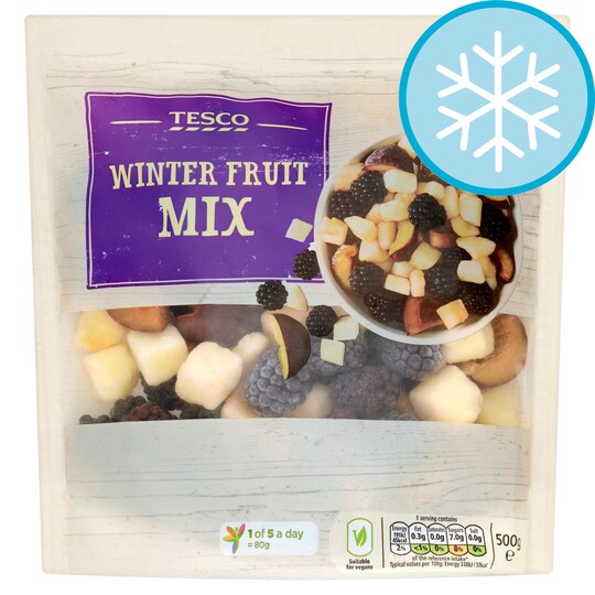 Tesco Frozen Winter Mix 500g Tesco Groceries