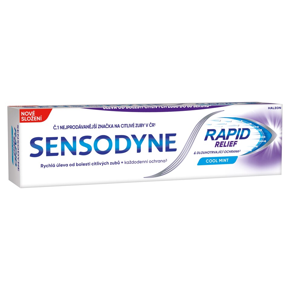 obrázok 1 z Sensodyne Rapid Relief Cool Mint zubná pasta s fluoridom 75 ml