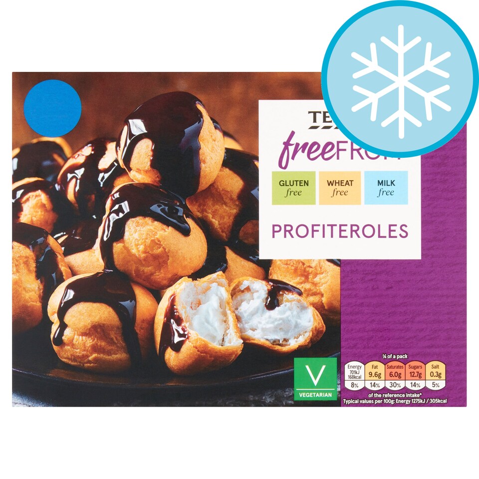 Tesco christmas profiteroles