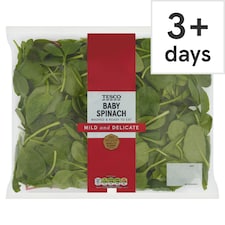 Tesco Baby Spinach 220G