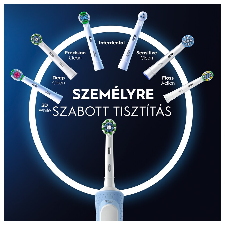 Oral-B Vitality Pro Elektromos Fogkefe, Fekete  1. kép