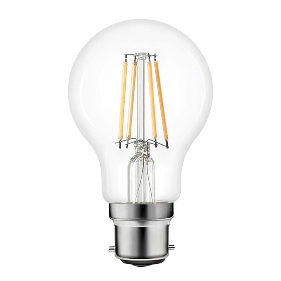 Tesco Led Filament Classic 60W Bc 2 Pack