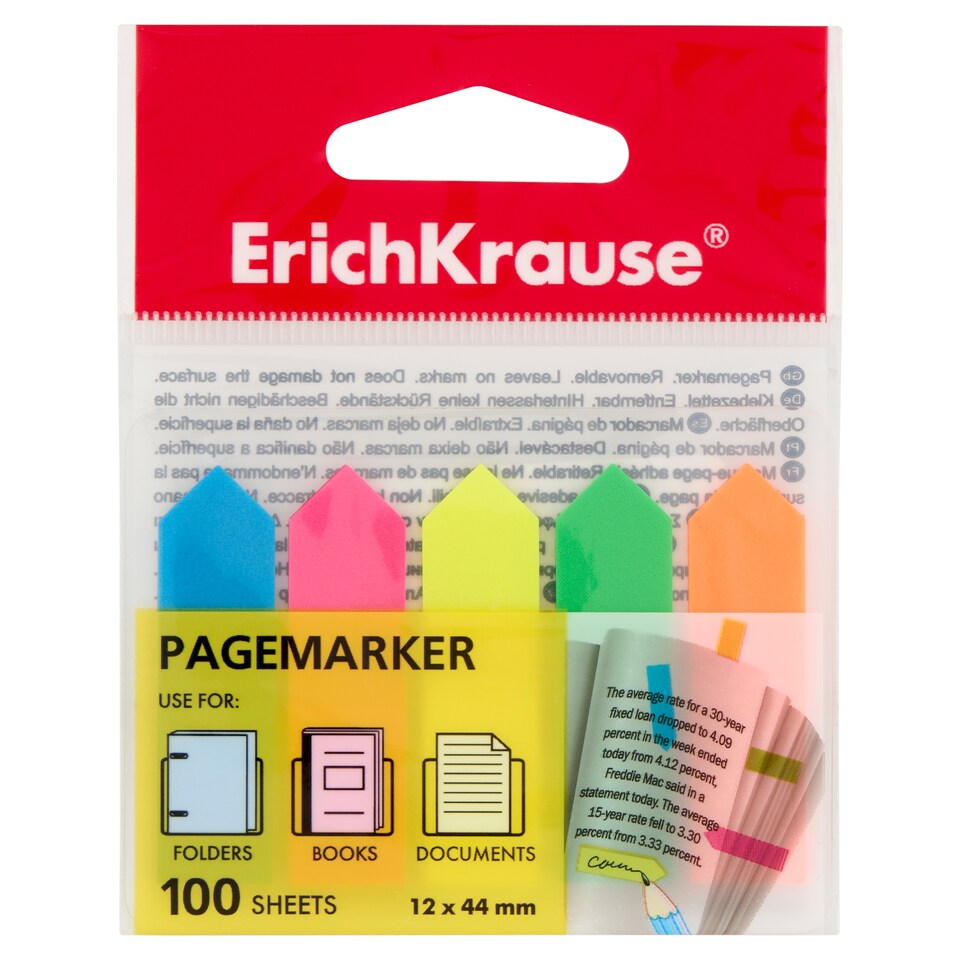 Erich Krause Pagemarkers 12 x 44 mm
