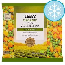 TESCO ORGANIC BIO VEGETABLE MIX 300G