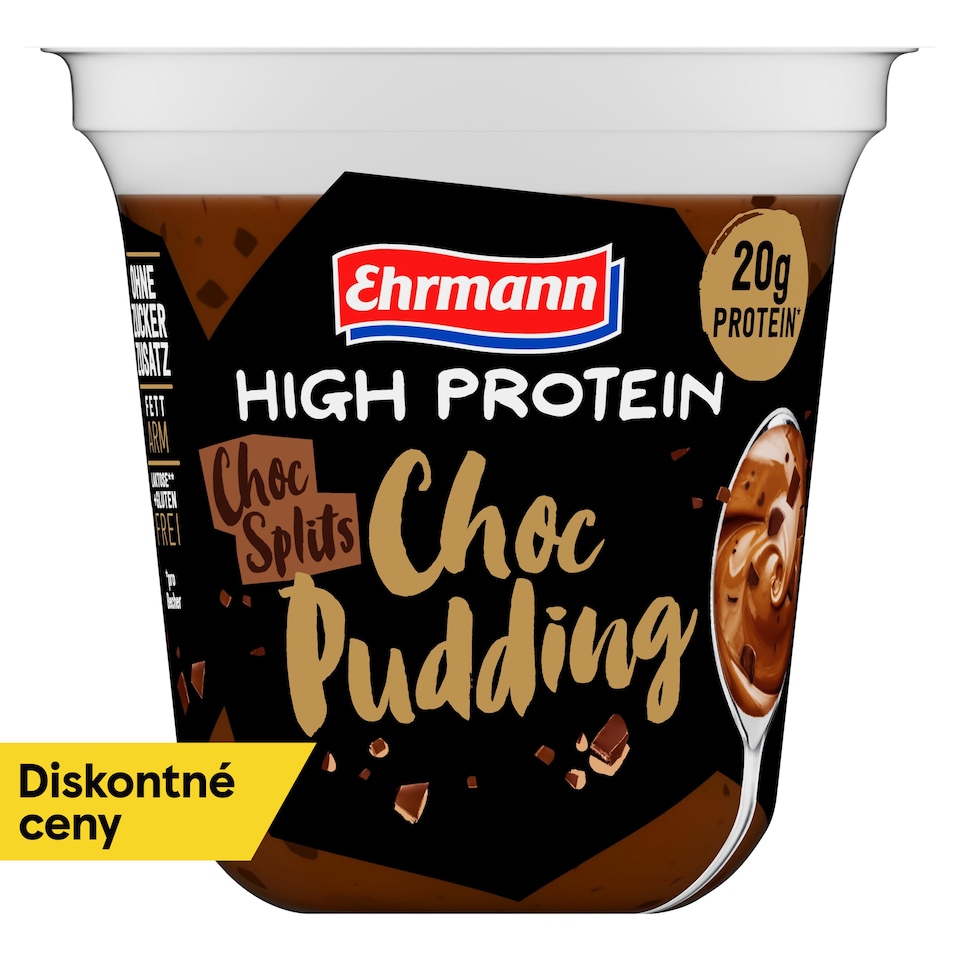 obrázok 1 z Ehrmann High Protein Pudding Choc Chocsplits 230 g