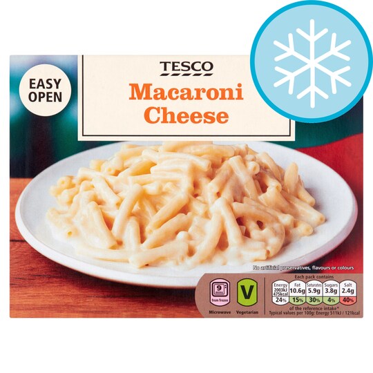 TESCO MACARONI AND CHEESE 400G Tesco Groceries