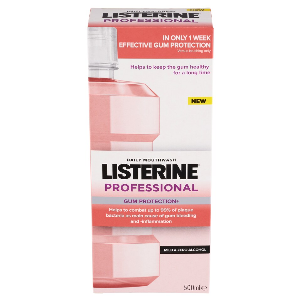obrázok 1 z Listerine Professional Gum Protection+ ústna voda 500 ml